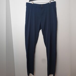 American Tall Classic Men's Navy Pants 38x36 Lightweight Breathable Athleisure